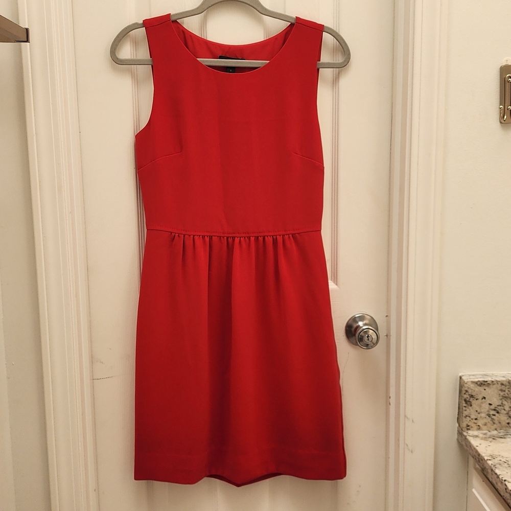 J. Crew Scarlet Sleeveless Mini Dress